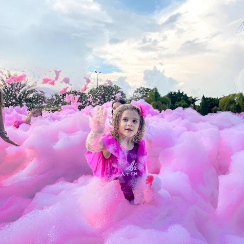 Color Fiesta 1 Hour Colored Foam Party - foam party package