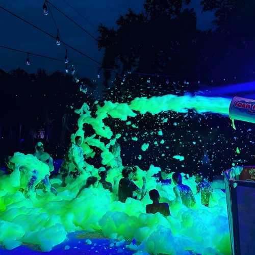 Glow & Play Fiesta 1 Hour Foam Party - foam party package